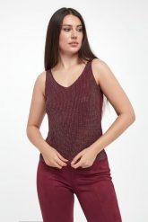 Top damski z cyrkoniami JOSEPH RIBKOFF. Topy Joseph Ribkoff, m, bez wzorów, bez kołnierzyka, bez ramiączek. Za 589.00 zł.