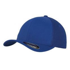 Czapka Z Daszkiem Tactel Mesh. Czarne czapki z daszkiem FLEXFIT, bez wzorów, z meshu. Za 101.99 zł.