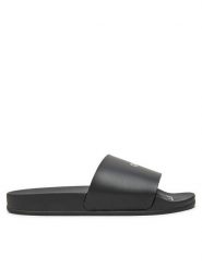 Off-White Klapki OWIC002S22PLA0011001 Czarny. Czarne klapki OFF-WHITE, bez wzorów, z tworzywa sztucznego, bez obcasa, bez zapięcia. Za 719.99 zł.