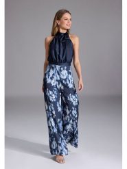 SWING Kombinezon w kolorze granatowym rozmiar: 36. Niebieskie kombinezony Swing, bez wzorów, bez kołnierzyka, bez ramiączek. Za 304.99 zł.