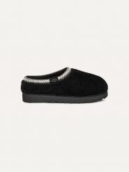 UGG Kapcie "Tasman Maxi Curly" w kolorze czarnym rozmiar: 38. Czarne kapcie UGG, bez wzorów, z wełny. Za 406.00 zł.