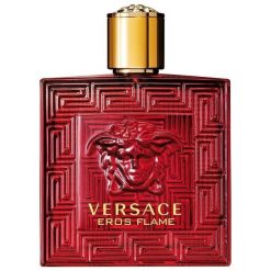 Versace Eros Flame Balsam po goleniu After-Shave 100 ml Męskie. Czarne trekkingi Versace, z aplikacjami, ze skóry, bez zapięcia. Za 219.49 zł.