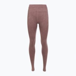 Legginsy treningowe damskie Carpatree Marble Story Seamless. Czerwone legginsy Carpatree, bez wzorów, z elastanu, sportowe, długie. Za 179.99 zł.