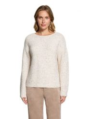 BETTY & CO Sweter w kolorze kremowym rozmiar: 38. Brązowe swetry Betty & Co, bez wzorów, z wełny, bez ramiączek. Za 164.95 zł.