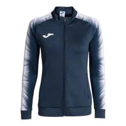 Damska bluza dresowa Joma Elite XI. Białe bluzy bez kaptura Joma, l, z aplikacjami, z dresówki, bez kaptura, na fitness i siłownię. Za 350.50 zł.