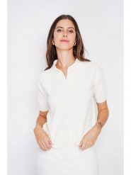 William de Faye Sweter w kolorze białym rozmiar: 36. Białe swetry William de Faye, bez wzorów, klasyczne, bez ramiączek. Za 104.99 zł.