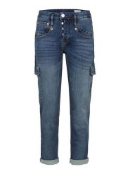 Herrlicher Dżinsy - Slim fit - w kolorze niebieskim rozmiar: W25. Niebieskie jeansy Herrlicher, bez wzorów, z podwyższonym stanem. Za 163.26 zł.