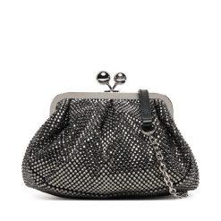 Torebka Weekend Max Mara. Czarne kopertówki Weekend Max Mara, bez wzorów, wizytowe, bez dodatków. Za 1,039.00 zł.