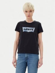 Levi's® T-Shirt Perfect 17369-2930 Czarny Regular Fit. Czarne t-shirty m, bez wzorów, z bawełny, bez kołnierzyka, bez ramiączek. Za 109.99 zł.