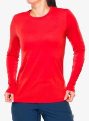 Bluza damska Fjallraven Abisko Wool LS. Brązowe bluzy Fjällräven, na lato, xs, bez wzorów, z materiału, bez ramiączek, bez kaptura. Za 296.99 zł.