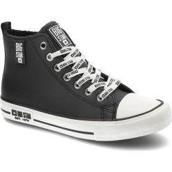 Czarne Trampki Big Star Damskie Ocieplane Buty. Czarne trampki BIG STAR, z aplikacjami, z puchu, retro, bez zapięcia. Za 143.99 zł.