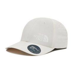 Czapka z daszkiem The North Face. Białe czapki z daszkiem The North Face, bez wzorów. Za 79.99 zł.