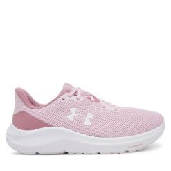 Buty do biegania Under Armour. Czerwone buty do biegania Under Armour, bez wzorów, bez zapięcia, do biegania. Za 199.99 zł.