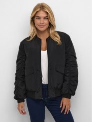 Kaffe Kurtka bomber Boli 10507580 Czarny Relaxed Fit. Czarne kurtki Kaffe, bez wzorów, z syntetyku, bez kaptura. Za 129.99 zł.