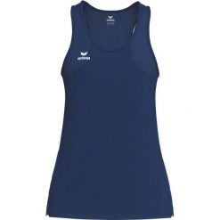 Damski tank top Erima T&F Wings. Niebieskie topy Erima, bez wzorów, sportowe, bez kołnierzyka, bez ramiączek. Za 267.99 zł.