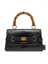 Guess Torebka HWKB95 06200 Czarny. Czarne torebki klasyczne Guess, z aplikacjami, ze skóry, bez dodatków. Za 389.99 zł.