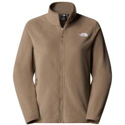 Polar turystyczny damski W Glacier Fleece Jackets. Brązowe bluzy z polaru The North Face, bez wzorów, z polaru. Za 329.99 zł.
