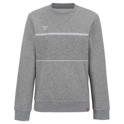Bluza damska Tecnifibre Team. Szare bluzy bez kaptura TECNIFIBRE, bez wzorów, bez kaptura, tenisowe. W wyprzedaży za 199.00 zł.