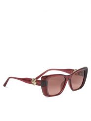 MICHAEL Michael Kors Okulary przeciwsłoneczne 0MK2270U 317513 Bordowy. Czerwone okulary przeciwsłoneczne MICHAEL Michael Kors, bez wzorów, plastikowe. Za 599.99 zł.