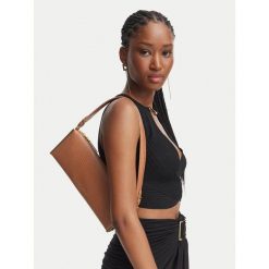 Torebka Elisabetta Franchi. Brązowe torebki klasyczne Elisabetta Franchi, bez wzorów, klasyczne, bez dodatków. Za 1,289.00 zł.
