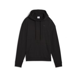 Damska bluza z kapturem HER o luźnym kroju PUMA Black. Czarne bluzy Puma, l, bez wzorów, z dzianiny, z kapturem, do biegania. Za 300.80 zł.
