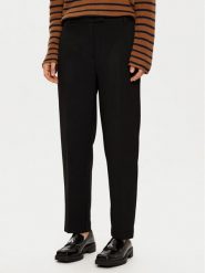 Tommy Hilfiger Chinosy WW0WW44090 Czarny Regular Fit. Czarne chinosy Tommy Hilfiger, bez wzorów, z syntetyku. Za 349.99 zł.