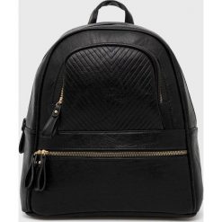 Answear Lab plecak damski kolor czarny duży gładki. Czarne plecaki Answear Lab, bez wzorów, do ręki, bez dodatków. Za 179.99 zł.