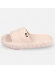 Lee Klapki "Maya" w kolorze jasnoróżowym rozmiar: 40. Różowe klapki Lee, bez wzorów, klasyczne, z otwartym noskiem, bez obcasa, bez zapięcia. Za 69.99 zł.