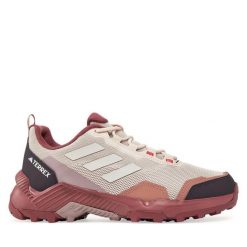 Trekkingi adidas. Czerwone buty trekkingowe adidas, bez zapięcia. Za 289.99 zł.