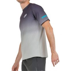 Bullpadel Merga T-shirt. Czarne t-shirty bullpadel, bez wzorów, sportowe, bez kołnierzyka, bez ramiączek. W wyprzedaży za 172.40 zł.
