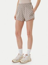 Guess Szorty sportowe V6GD02 K2959 Beżowy Regular Fit. Brązowe szorty sportowe Guess, z aplikacjami, z syntetyku. Za 329.99 zł.