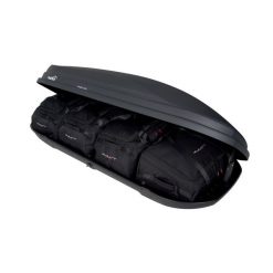 Torby Do Boksu Dachowego Hakr Magic 400 4Szt Kjust. Czarne torby podróżne KJUST, bez wzorów. Za 796.00 zł.