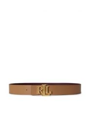LAUREN RALPH LAUREN Pasek 412P06813003 Bordowy. Czerwone paski Lauren Ralph Lauren, bez wzorów, ze skóry. Za 549.99 zł.
