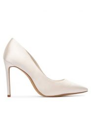 Aldo Szpilki Stessy2.0 14296224 Écru. Białe szpilki Aldo, bez wzorów, z materiału, bez obcasa, na szpilce, bez zapięcia. Za 379.99 zł.