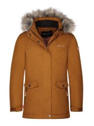 Trollkids Parka "Oslo XT" w kolorze jasnobrązowym rozmiar: 164. Brązowe płaszcze Trollkids, s, bez wzorów, bez kaptura. Za 259.74 zł.