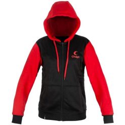 Bluza z kapturem Chaya Zip. Czarne bluzy CHAYA, bez wzorów, sportowe, bez ramiączek, z kapturem. Za 272.50 zł.