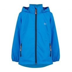 Mac in a Sac - Płaszcz przeciwdeszczowy - Ocean Blue. Niebieskie kurtki przeciwdeszczowe Mac In A Sac, m, bez wzorów, z materiału, z kapturem. Za 246.65 zł.