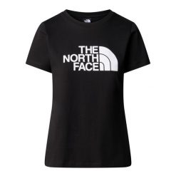 The North Face Koszulka S/S Easy Nf0A87N6Jk3. Czarne t-shirty sportowe The North Face, s, bez wzorów, bez ramiączek. Za 95.99 zł.