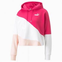 Bluza sportowa damska Puma Power Cat Hoodie. Bluzy z kapturem Puma, xl, bez wzorów, z kapturem. Za 396.00 zł.