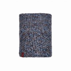 Komin na szyję dla dorosłych Buff Knitted & Fleece Neckwarmer zimowy. Czerwone szaliki i kominy Buff, na zimę, bez wzorów, sportowe. W wyprzedaży za 146.60 zł.