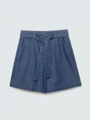 Szorty damskie jeansowe granatowe Linasa 544. Niebieskie szorty BIG STAR, bez wzorów, z denimu, eleganckie. Za 159.99 zł.