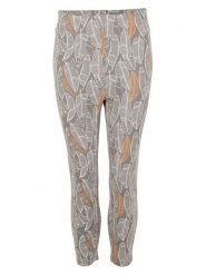Roadsign Legginsy w kolorze szaro-biało-pomarańczowym rozmiar: M. Szare legginsy Roadsign, bez wzorów. Za 39.99 zł.