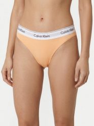 Calvin Klein Underwear Figi klasyczne LV00QF8520 Pomarańczowy jasny. Brązowe figi Calvin Klein Underwear, bez wzorów, z bawełny. Za 109.99 zł.