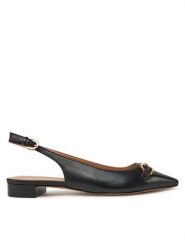 Geox Czółenka Giselda15 D55YUE 000TU C9999 Czarny. Czarne czółenka Geox, bez wzorów, ze skóry, bez obcasa, bez zapięcia. Za 269.99 zł.