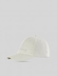 4F Czapka z daszkiem strapback damska - kremowa S/M (58cm). Białe czapki z daszkiem 4f, na lato, bez wzorów, z bawełny, sportowe. Za 69.99 zł.