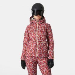 Damska kurtka narciarska Helly Hansen St. Moritz 2.0. Czerwone kurtki narciarskie Helly Hansen, na zimę, bez wzorów, bez kaptura, narciarskie. W wyprzedaży za 2,573.50 zł.