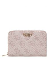 Guess Duży Portfel Damski SWSG96 29140 Różowy. Czerwone portfele Guess, z aplikacjami, ze skóry. Za 249.99 zł.