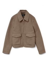 Vero Moda Kurtka przejściowa w kolorze jasnobrązowym rozmiar: S. Brązowe kurtki Vero Moda, s, bez wzorów, bez kaptura. Za 162.49 zł.