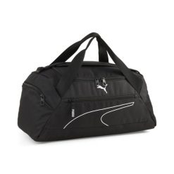 Mała torba sportowa Fundamentals PUMA Black. Białe torby sportowe Puma, bez wzorów, z materiału, na ramię, małe. Za 185.99 zł.