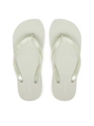 Calvin Klein Japonki Flatform Flip Flop Met Tpu HW0HW03120 Błękitny. Niebieskie japonki Calvin Klein, bez wzorów, z syntetyku. Za 189.99 zł.